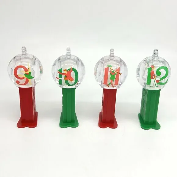 PEZ Twelve Days of Christmas Ornaments - 12 Candy Dispensers - Unused - NO CANDY - Picture 8 of 11